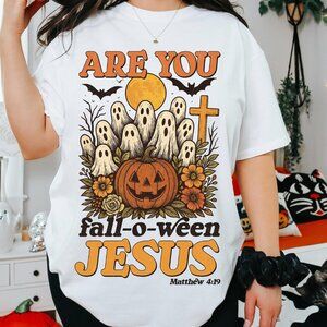 Are You Fall-o-ween Jesus Tee, Funny Christian Halloween Tee
